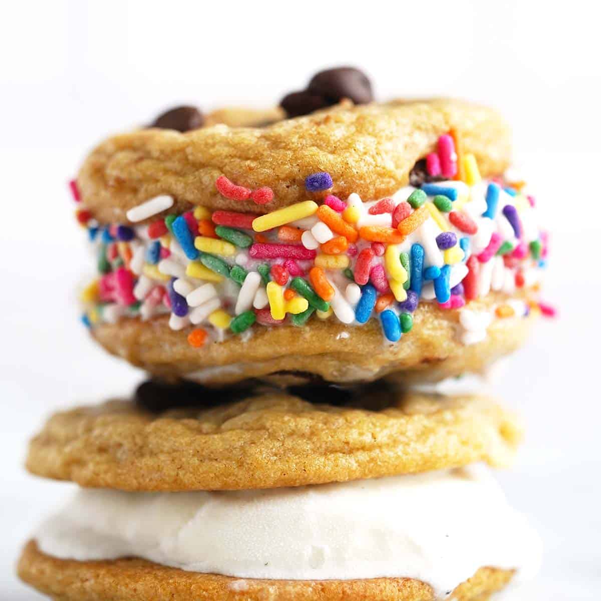 Homemade Chipwich Pie Chewy Cookies Meet Creamy Ice Cream in a Frozen Treat