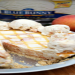 Peaches and Cream Ice Cream Cake with Crunchy Oatmeal Cookies & Granola