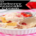 Creamy Frozen Strawberry Cheesecake