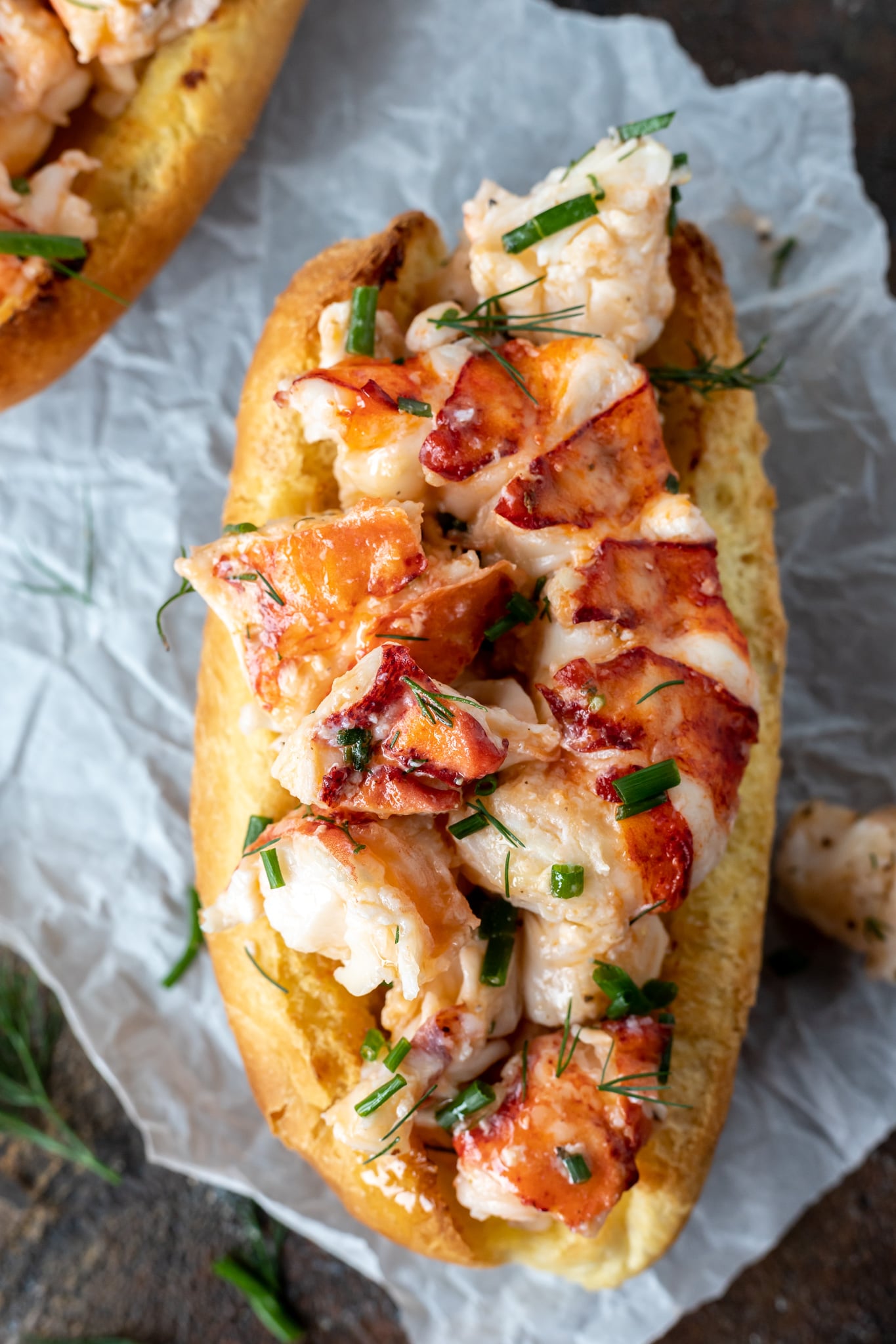 Creamy Herb-Infused Lobster Roll Recipe