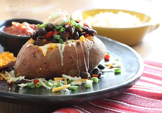 My 10-Minute Weeknight Staple Loaded Baked Sweet Potatoes with Barely Any Cooking