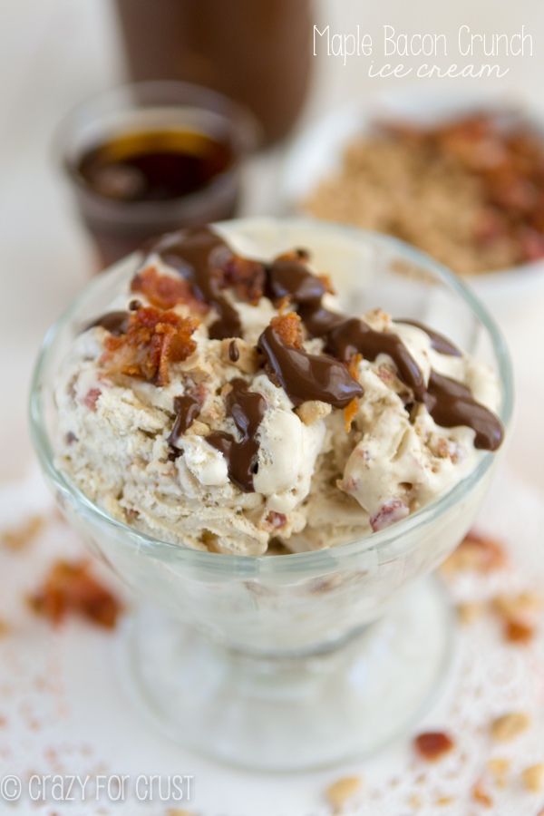 Maple Bacon Crunch Ice Cream