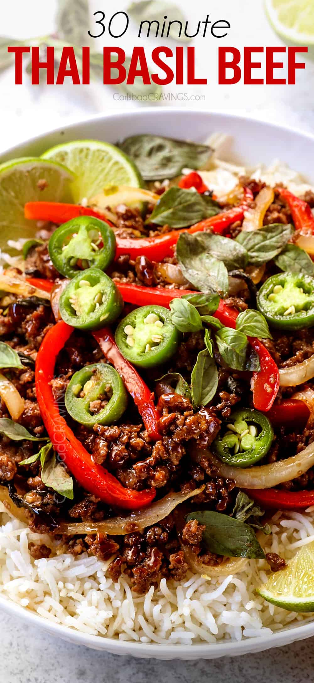 Quick Thai Beef Stir-Fry with Purple Basil and Chiles