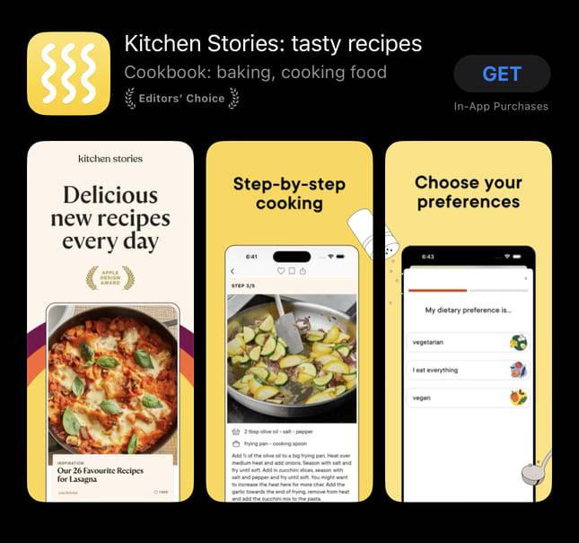 cooking app