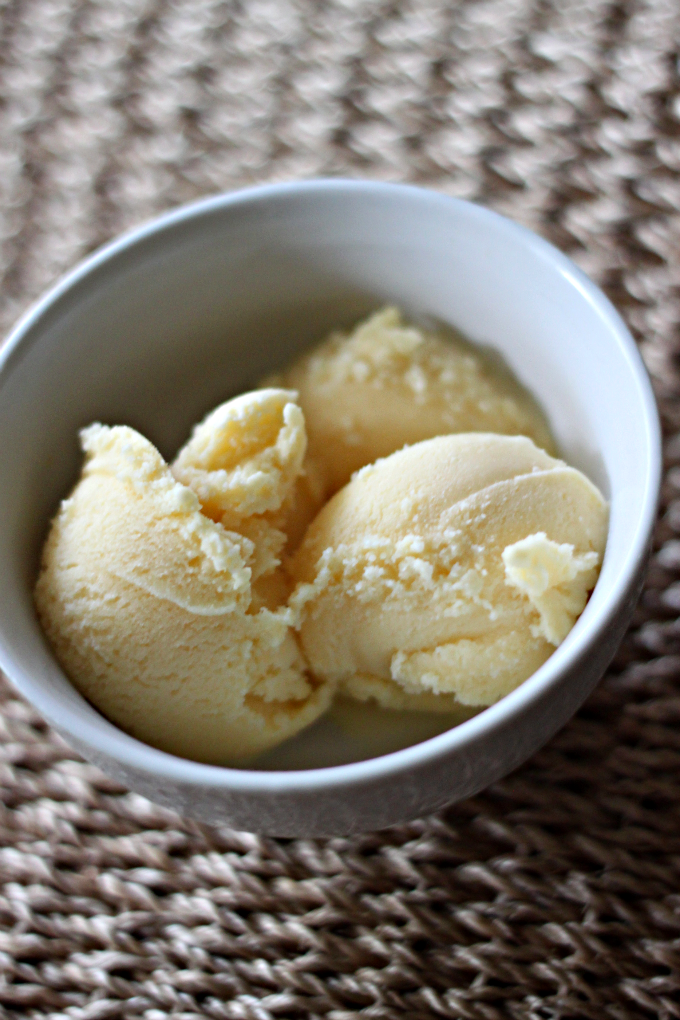 Creamy Orange-Vanilla Frozen Custard