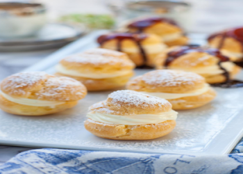 Elegant Homemade Drumstick Profiteroles A Nostalgic Twist on the Classic