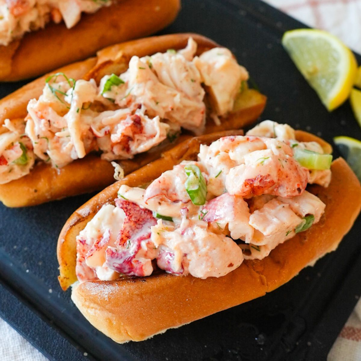 Creamy Herb-Infused Lobster Roll Recipe