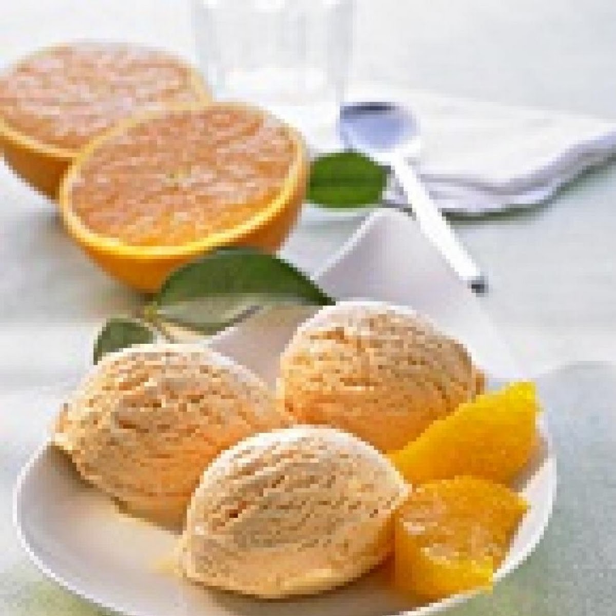 Creamy Orange-Vanilla Frozen Custard