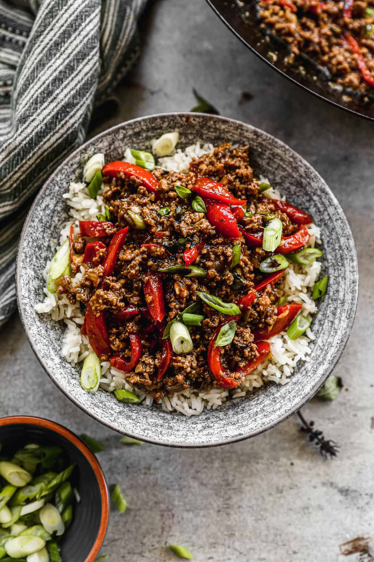 Quick Thai Beef Stir-Fry with Purple Basil and Chiles