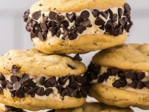 Homemade Chipwich Pie Chewy Cookies Meet Creamy Ice Cream in a Frozen Treat