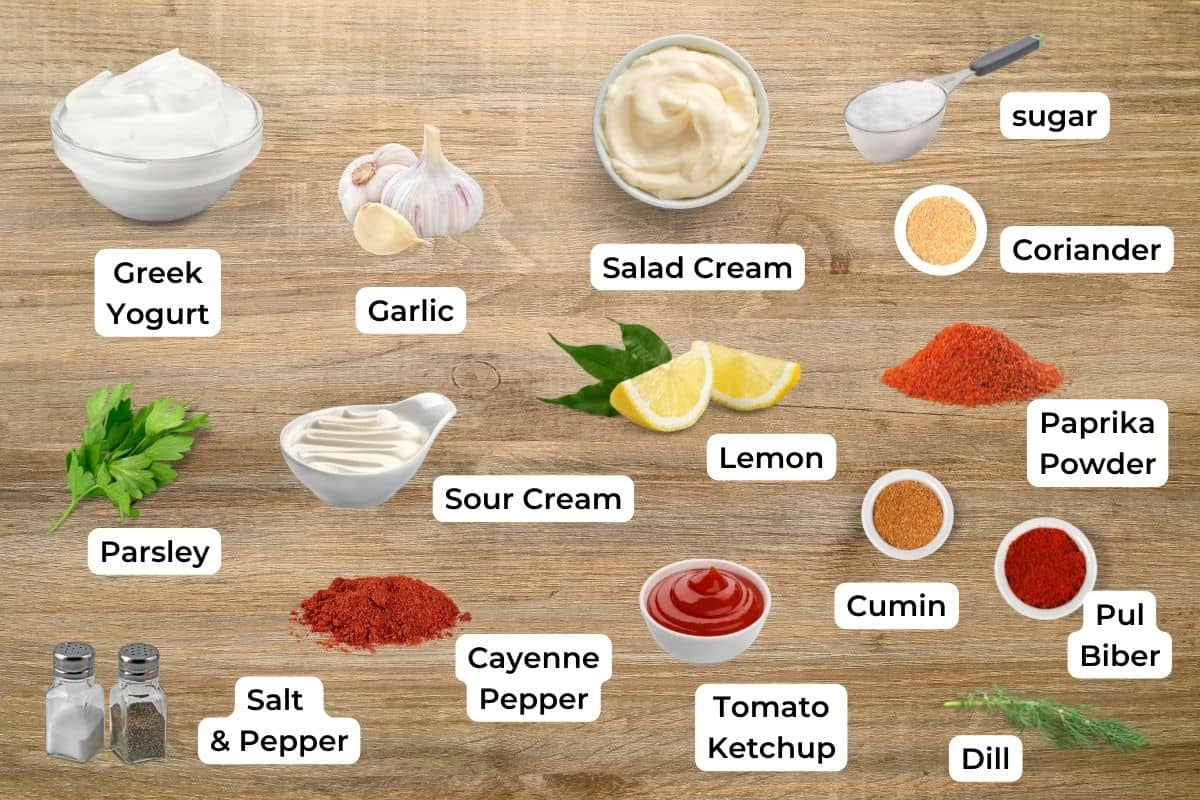 doner sauce recipe