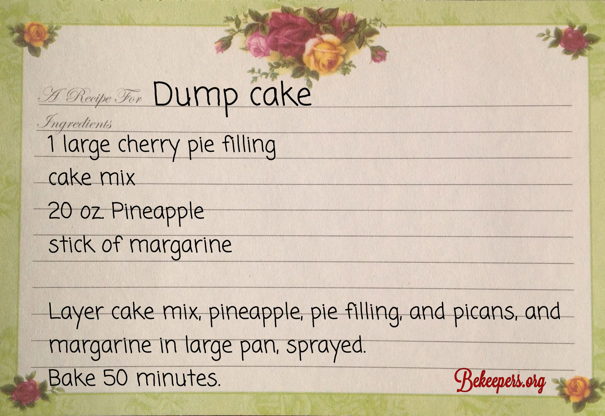 recipe fir
