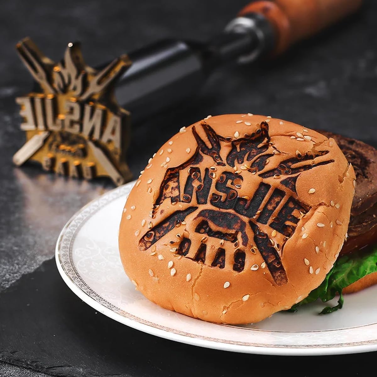 branding iron burgers