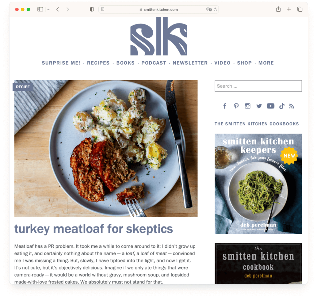 best food recipe sites