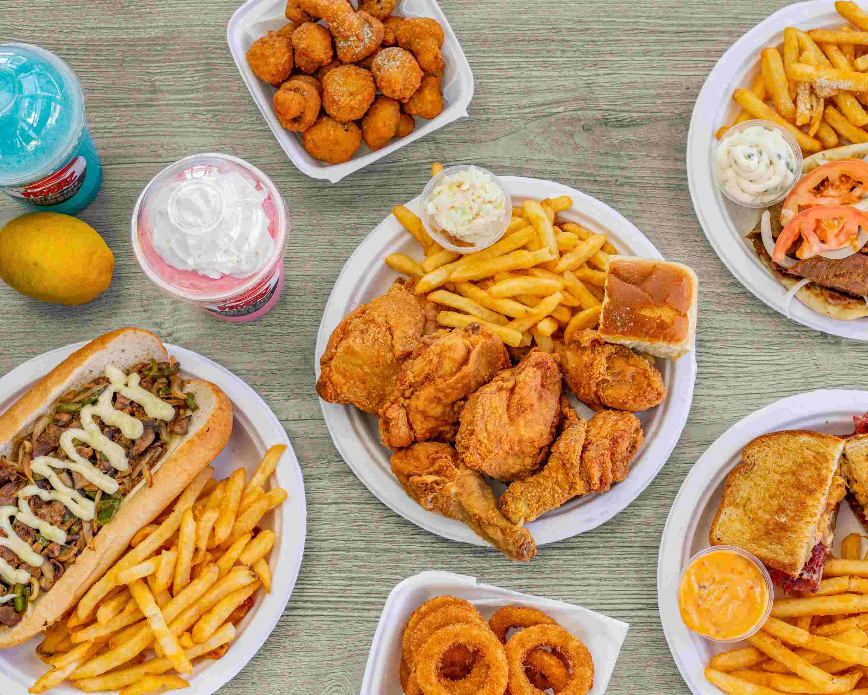 fryerz menu with prices