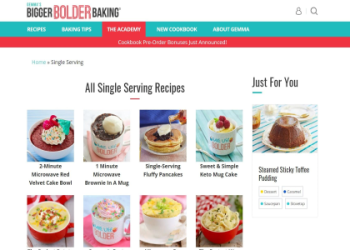 recipe websites