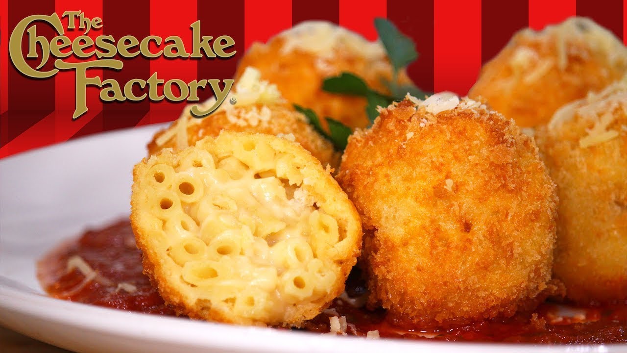 cheesecake factory mac and cheese balls calories