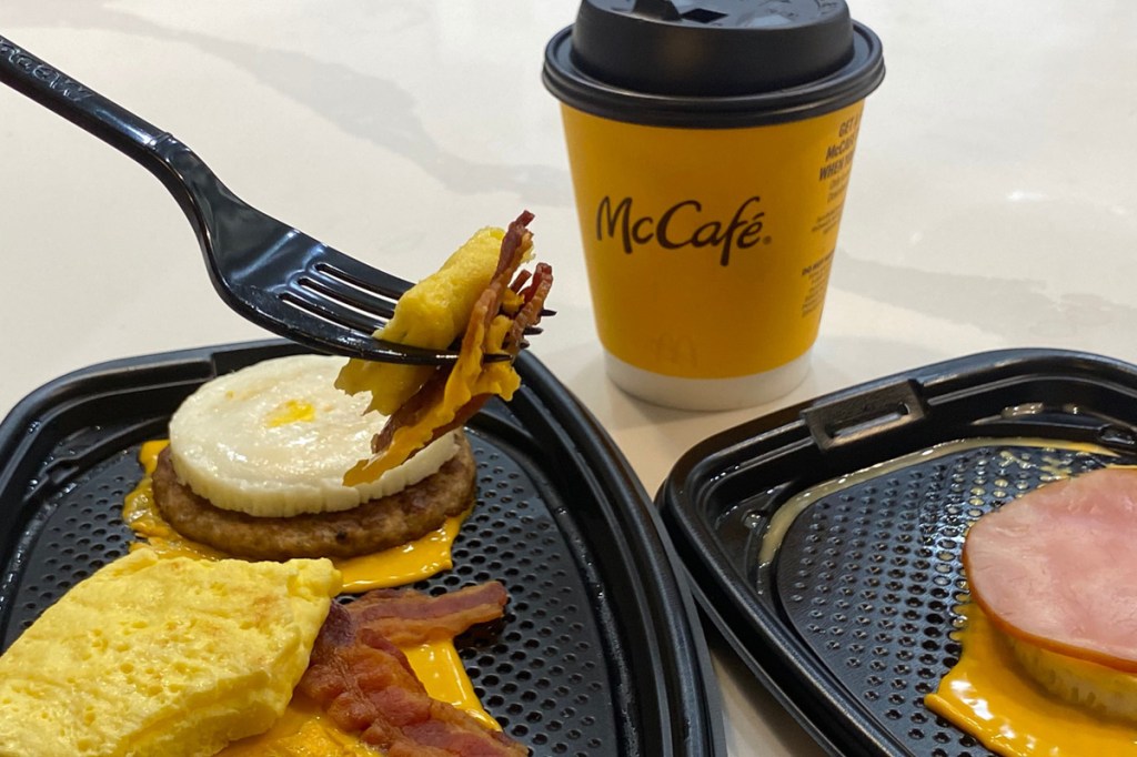 mcdonald's keto breakfast
