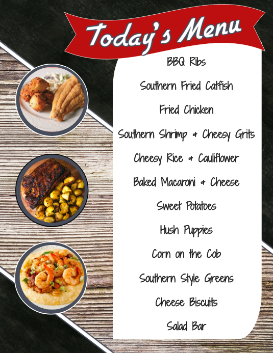 menu for today