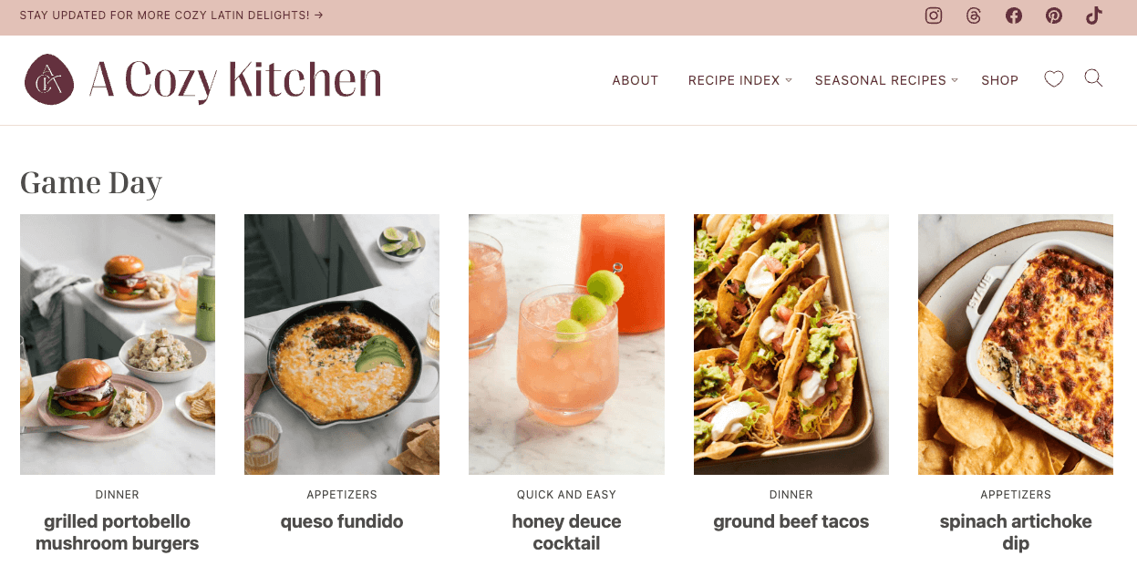 best free recipe sites