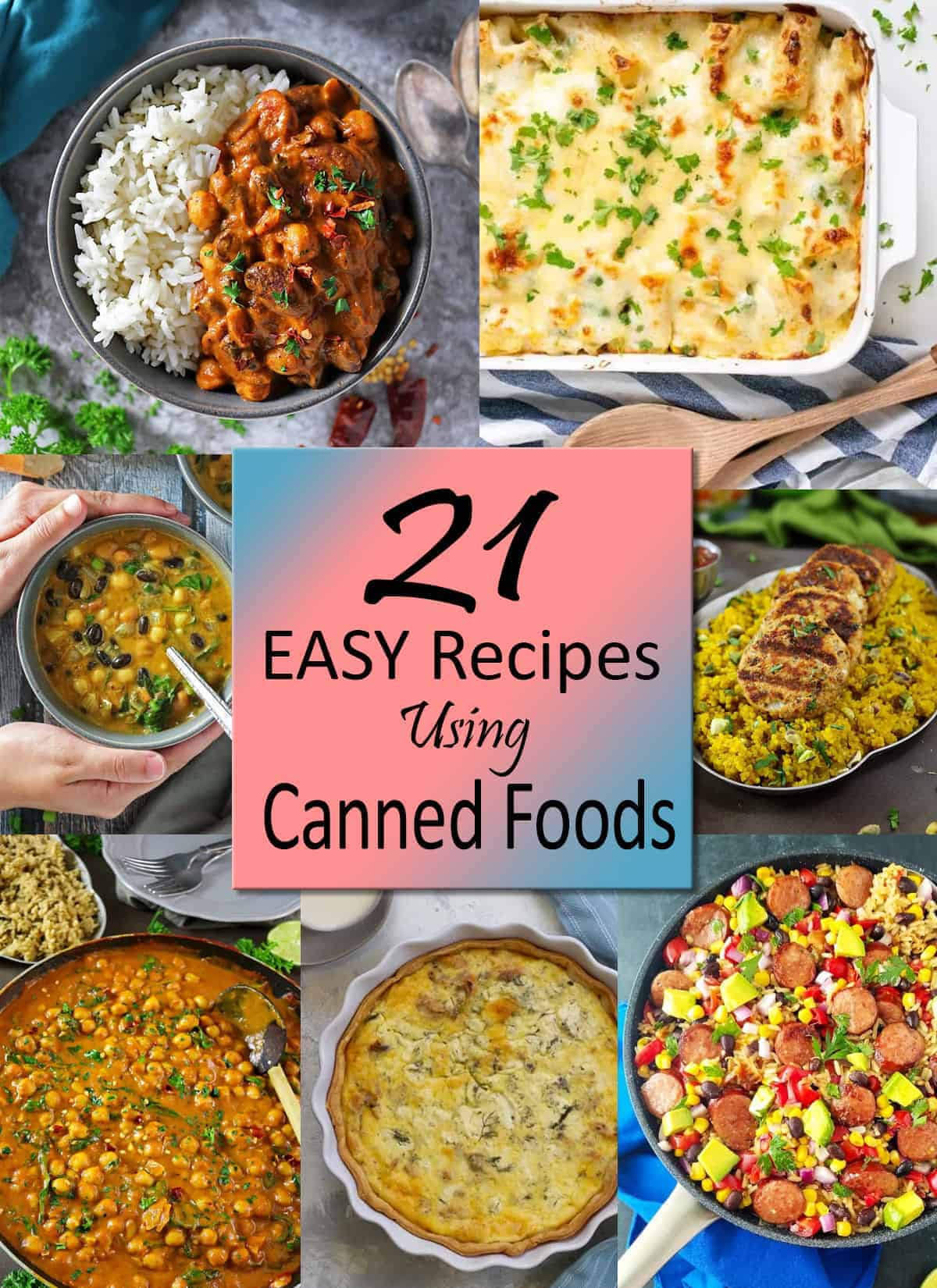 recipes with canned goods