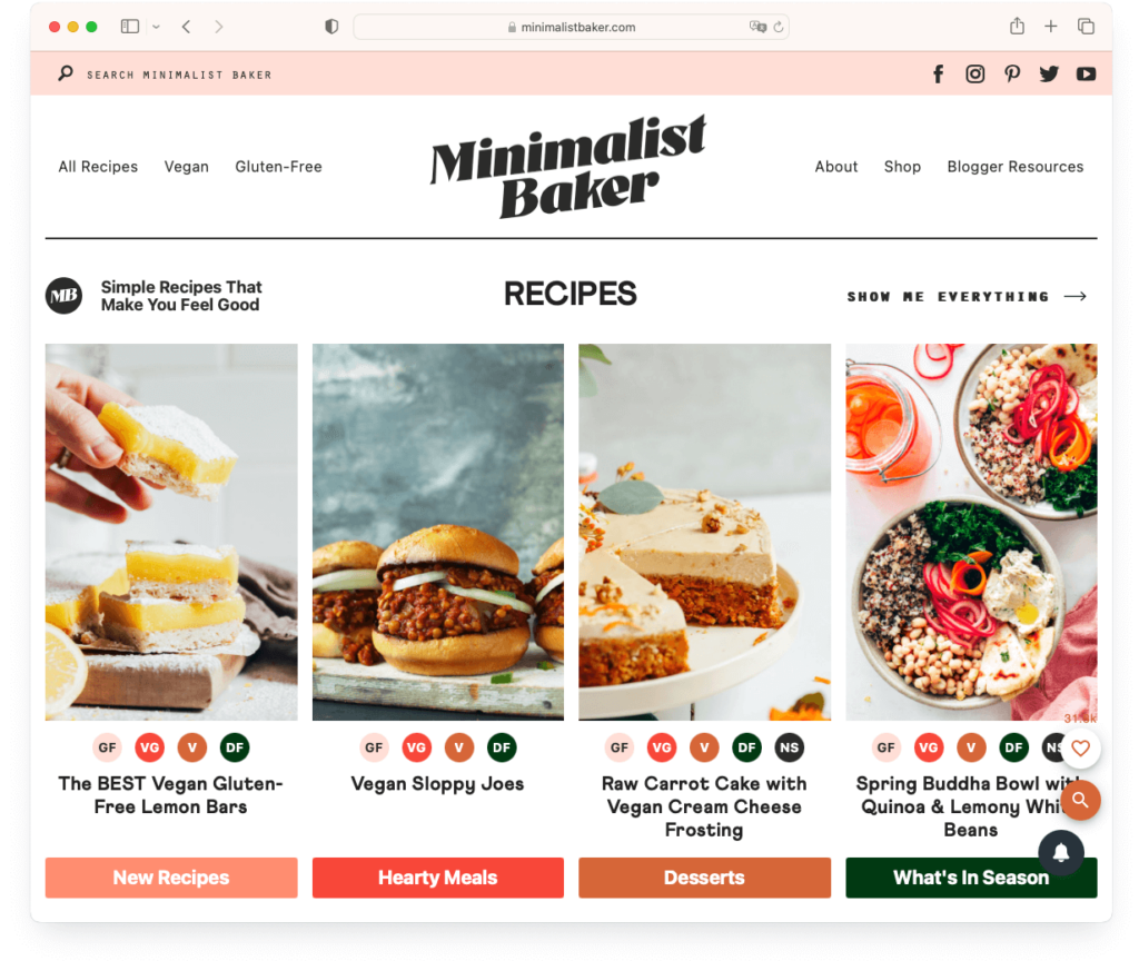 best free recipe sites